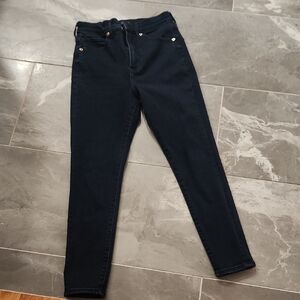 Express Skinny Super High Rise Jeans- 2S